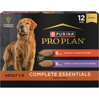 Purina Pro Plan Grain Free Wet Dog Food Variety Pack Chicken And Carrots And Turkey And Sweet Potato Entrees Twelve Cans Thirteen Ounces Each