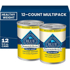 Blue Buffalo Homestyle Recipe Healthy Weight Chicken Dinner PatÃ© Natural Wet Dog Food For Adult Dogs Twelve Point Five Ounce Can Twelve Count