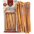 Bully Bunches Premium 12 Inch Jumbo Odor Free Bully Sticks For Medium And Large Dogs All Natural Single Ingredient Beef Dog Chews Rawhide Free 10 Pack