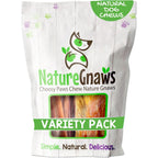 Nature Gnaws Variety Pack For Small Dogs 12 Count Bully Sticks Beef Tendons And Tripe Twists Natural Rawhide Free Dog Chews