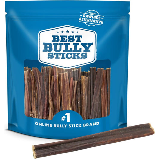 Best Bully Sticks All Natural 6 Inch Beef Gullet Sticks Dog Treats For Healthy Joints And Teeth Rawhide Alternative 25 Count Pack