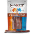Jack And Pup 6 Inch Skinny Bully Sticks For Small Dogs All Natural Single Ingredient Odor Free Beef Pizzle Chew Treats 30 Pack