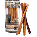 Mighty Paw Long Lasting Twelve Inch Bully Sticks For Dogs All Natural Grass Fed Beef Chews Lower Odor Single Ingredient Treats Five Count
