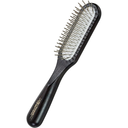 Chris Christensen Ice Slip Dematting Dog Brush Twenty Millimeter Pin Brush With Ergonomic Beechwood Handle For Professional Pet Grooming