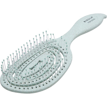 BioSilk For Pets Eco Friendly Detangling Pin Brush For Dogs In Mint Green Ergonomic Gentle Grooming Brush For Knot Removal