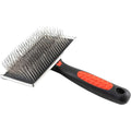 Ryan's Pet Supplies Paw Brothers Professional Grade Extra Long Hard Pin Flat Slicker Brush For Dog Grooming Removes Undercoat And Tangles Large Size