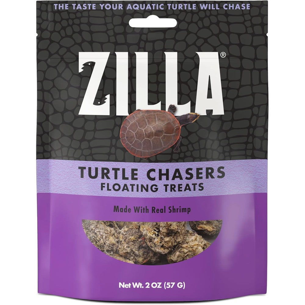 Zilla turtle chasers floating treats front view