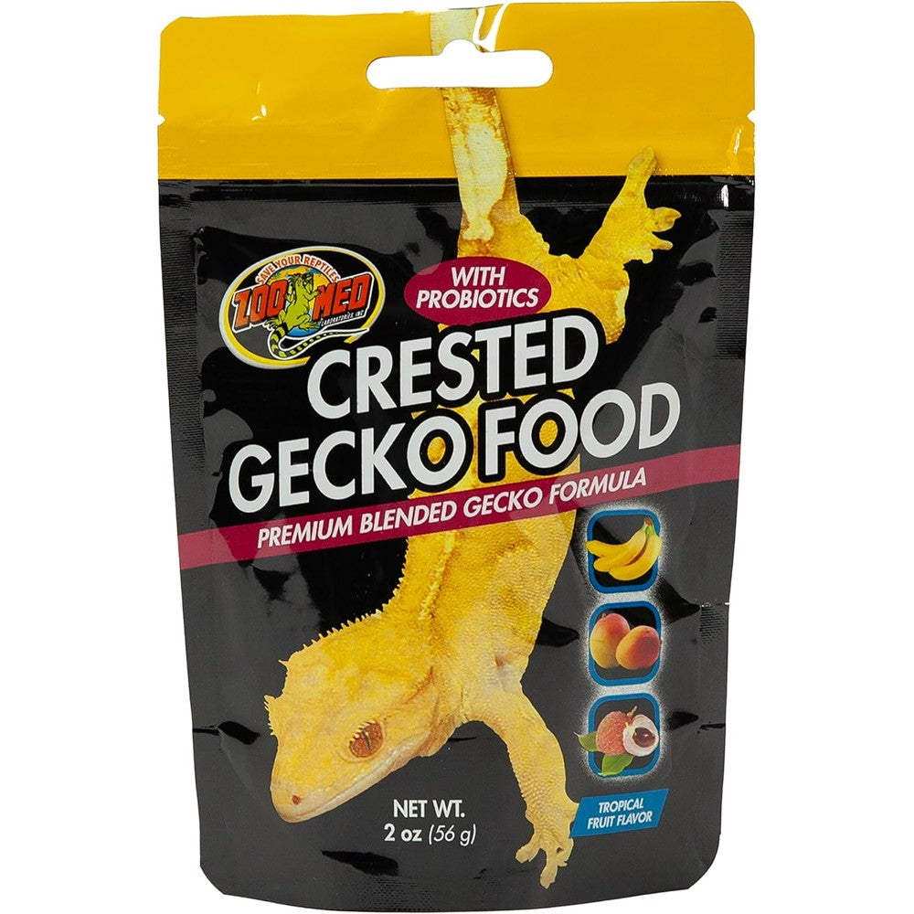 Zoo Med tropical fruit crested gecko food front view container