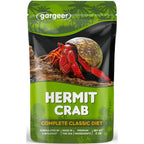 Gargeer Hermit Crab Complete Diet Granular Textured Premium Non GMO Daily Foraging Meal For All Life Stages Two Ounce Pouch - Image 1