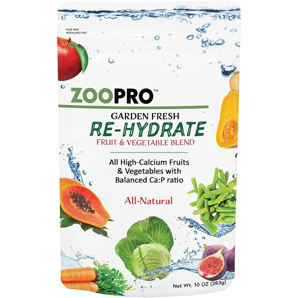Exotic Nutrition garden fresh re-hydrate front view packaging