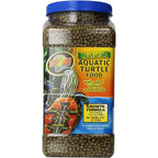 Zoo Med natural aquatic turtle food growth formula jar front view
