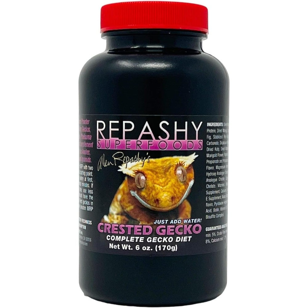 Repashy Crested Gecko Diet Banana Premium Meal Replacement Powder Complete Nutrition Formula For Fruit Eating Reptiles And Lizards 6 Ounce - Image 1