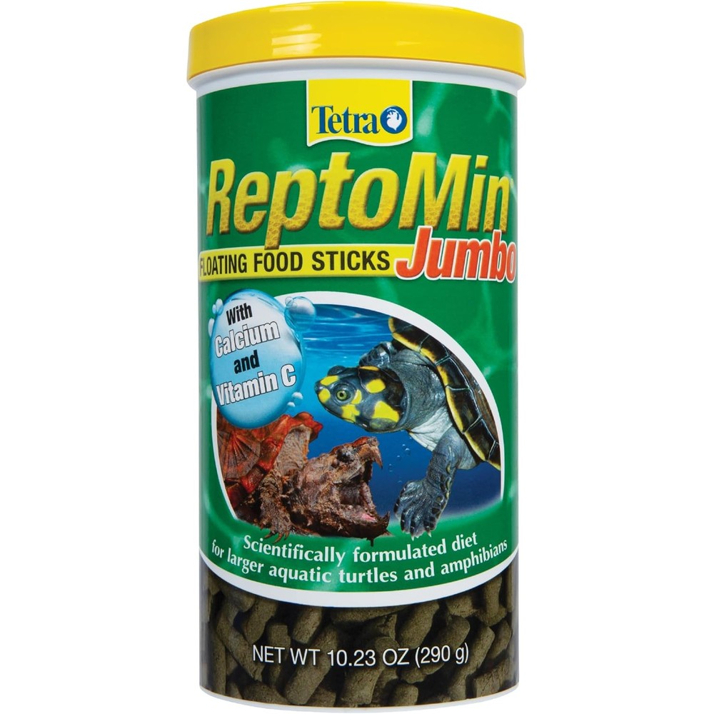Tetra ReptoMin Jumbo Floating Food Sticks front container view