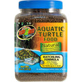 Zoo Med natural aquatic turtle food front view packaging