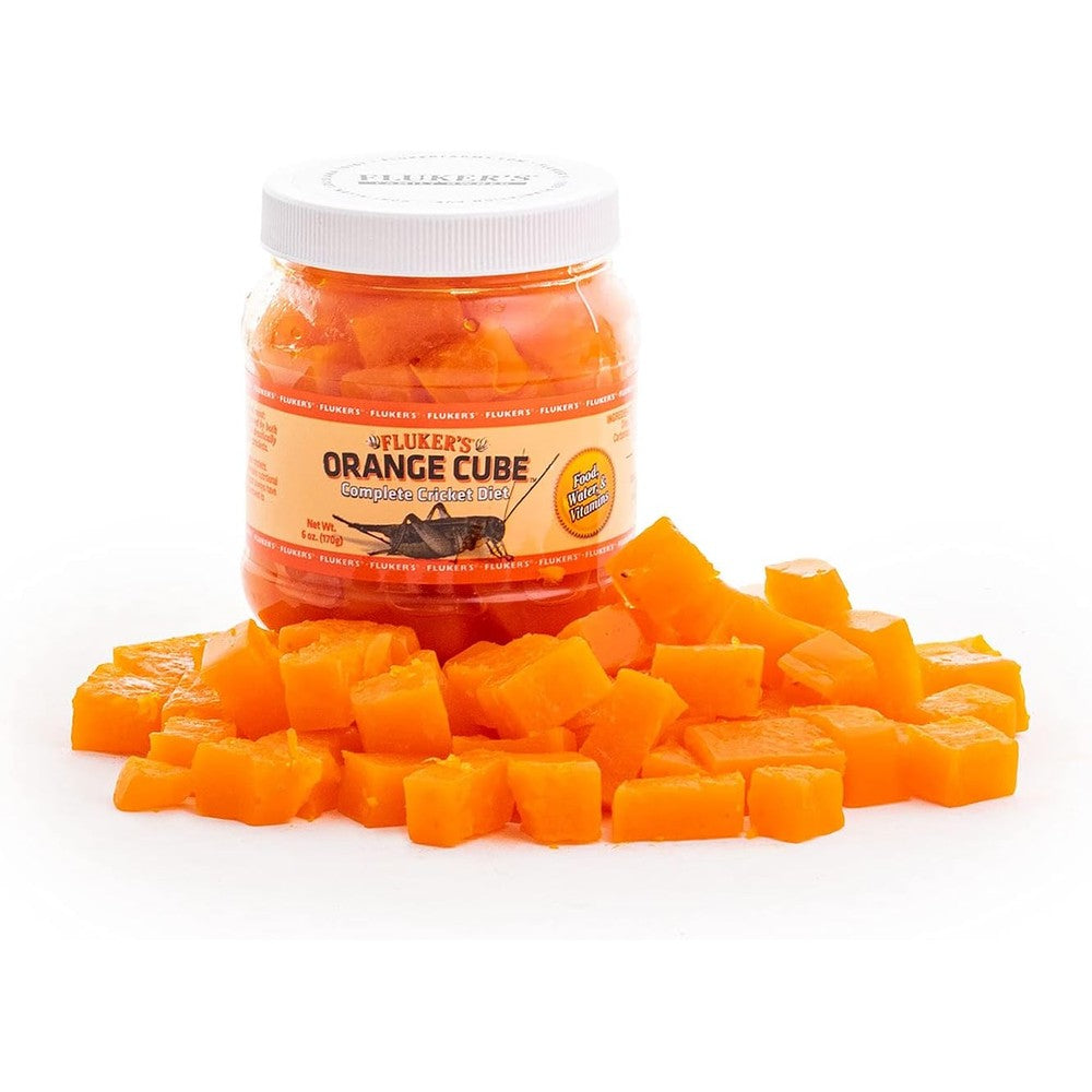 Fluker's Orange Cube cricket diet front view packaging