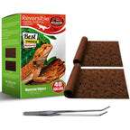 Mclantoo reptile carpet front view packaging and rolled mats