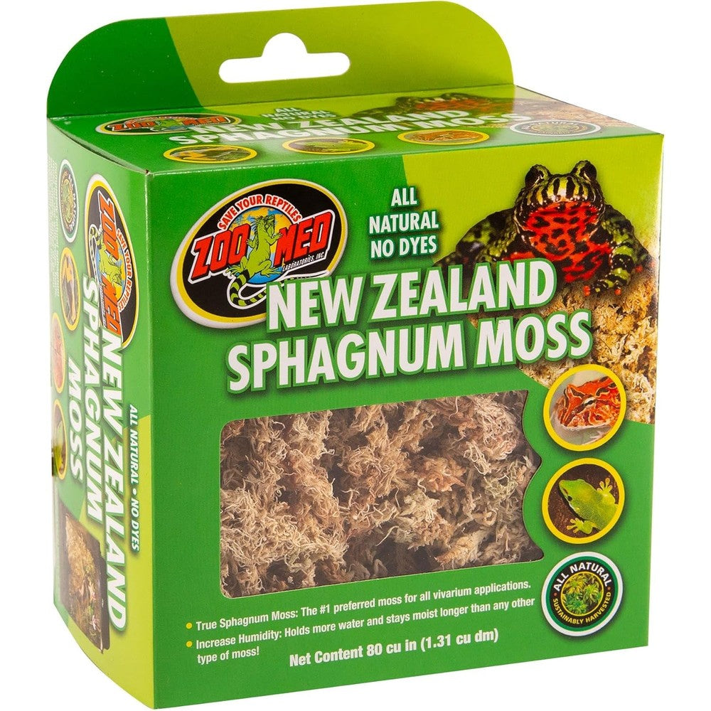 Zoo Med New Zealand Sphagnum Moss front view packaging