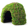 Galapagos mossy dome hide front view in green color