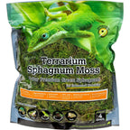 Galapagos terrarium green sphagnum moss front view packaging