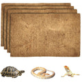 Hamiledyi reptile carpet front view packaging and sheets.