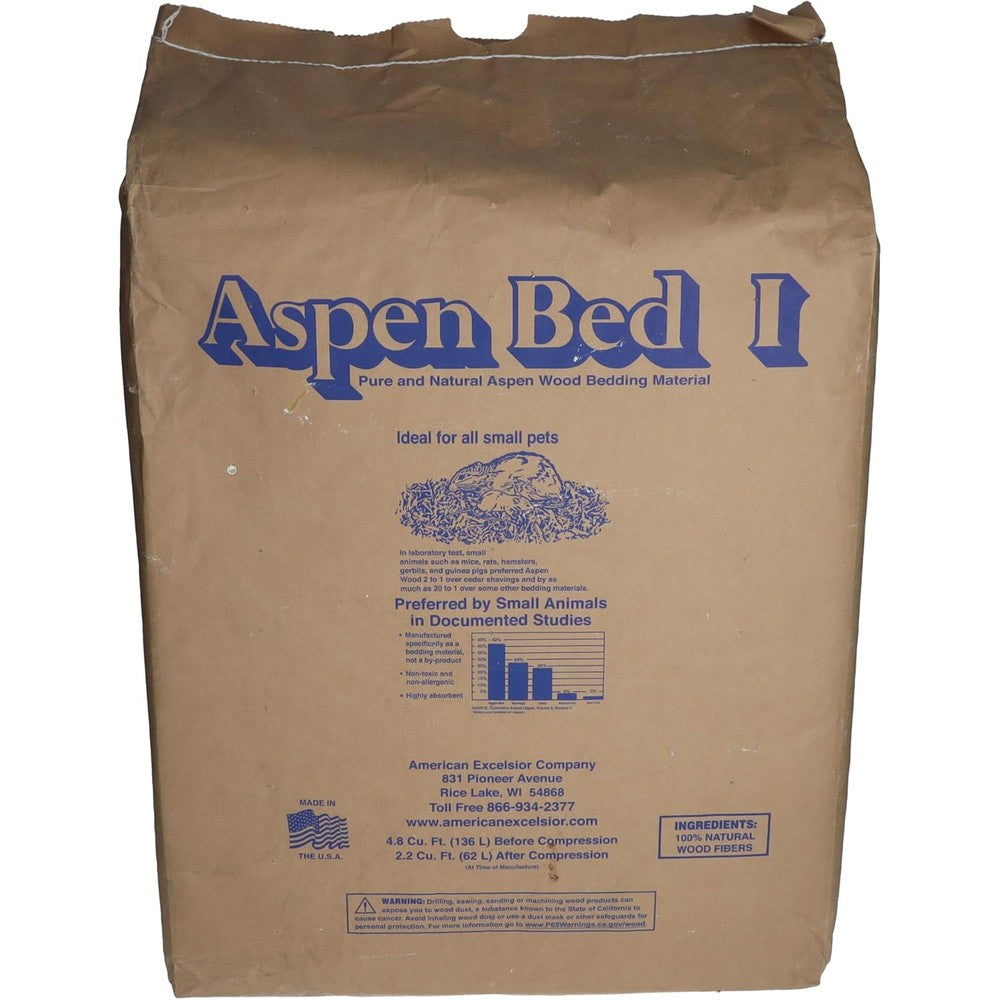ProRep Aspen Bedding bulk bale front view packaging