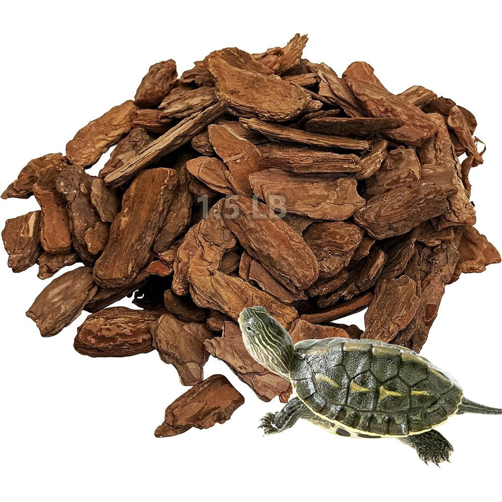 Hamiledyi reptile bark bedding front view product packaging