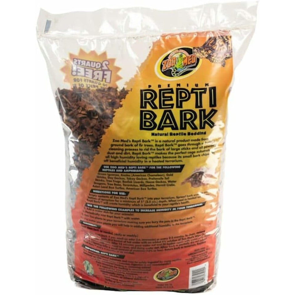 Zoo Med Premium Repti Bark Bonus Bag front view packaging