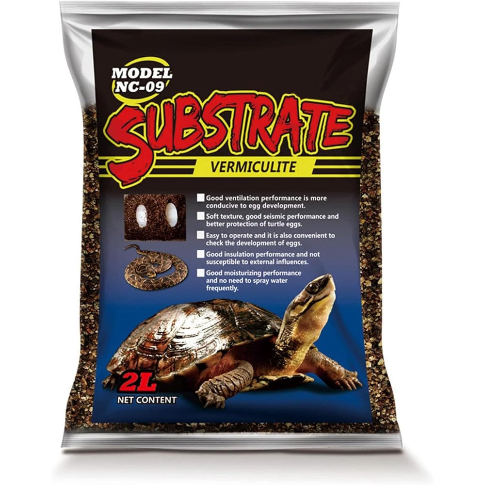 Hamiledyi reptile substrate vermiculite bedding front view package