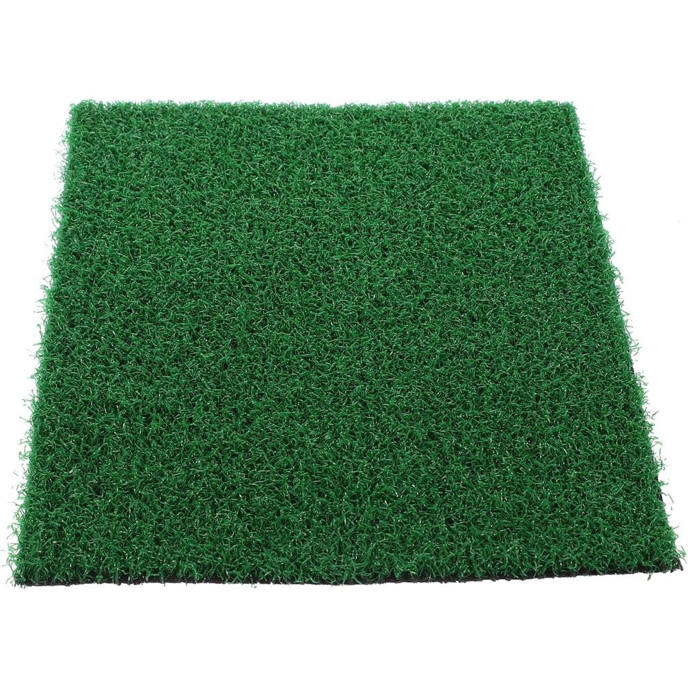 Yardwe Fish Tank Simulation Turf Mat For Turtle Basking Platform Sturdy Resin Artificial Grass Terrarium Carpet Mat 9.8 By 7.9 Inches - Image 1