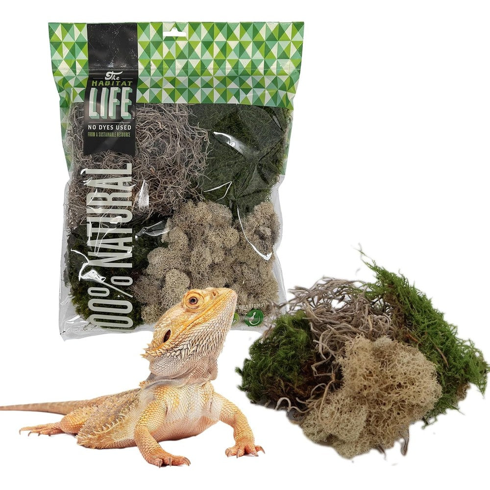 Quality Growers natural moss variety pack front view packaging