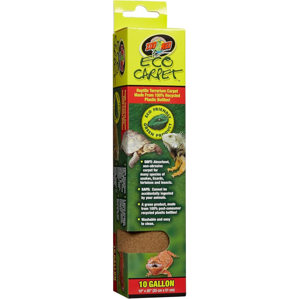 Zoo Med Eco Carpet reptile liner front view terrarium mat