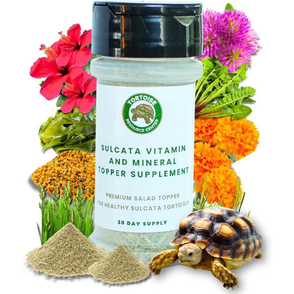 Tortoise Resource Center Sulcata Tortoise Calcium Powder front view package