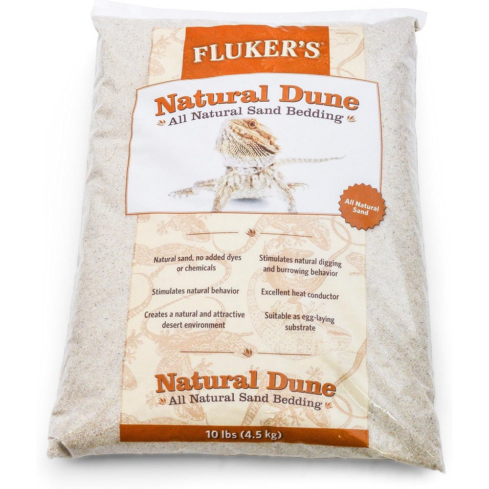 Fluker's Natural Dune Reptile Sand Bedding front view packaging