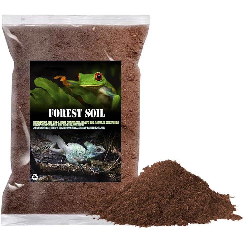 Bnosdm reptile soil substrate front view packaging