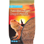 JurassicNatural Australian Desert Dragon Habitat Substrate Red Twenty Pound Premium Red Sand For Bearded Dragons And Desert Reptiles - Image 1
