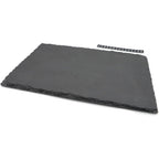 JIHAQUA natural slate tile front view terrarium accessory