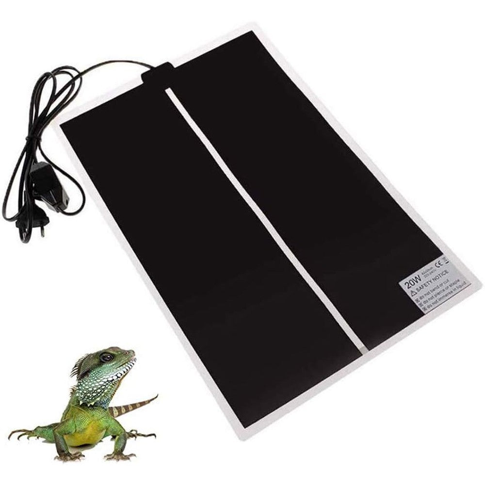 Kabasi reptile heating pad front view showing waterproof surface