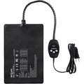 REPTI ZOO reptile heat mat front view showing digital thermostat controller
