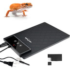 Repti Zoo reptile heat pad front view with thermostat control box