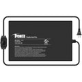 iPower reptile heating pad front view with temperature controller