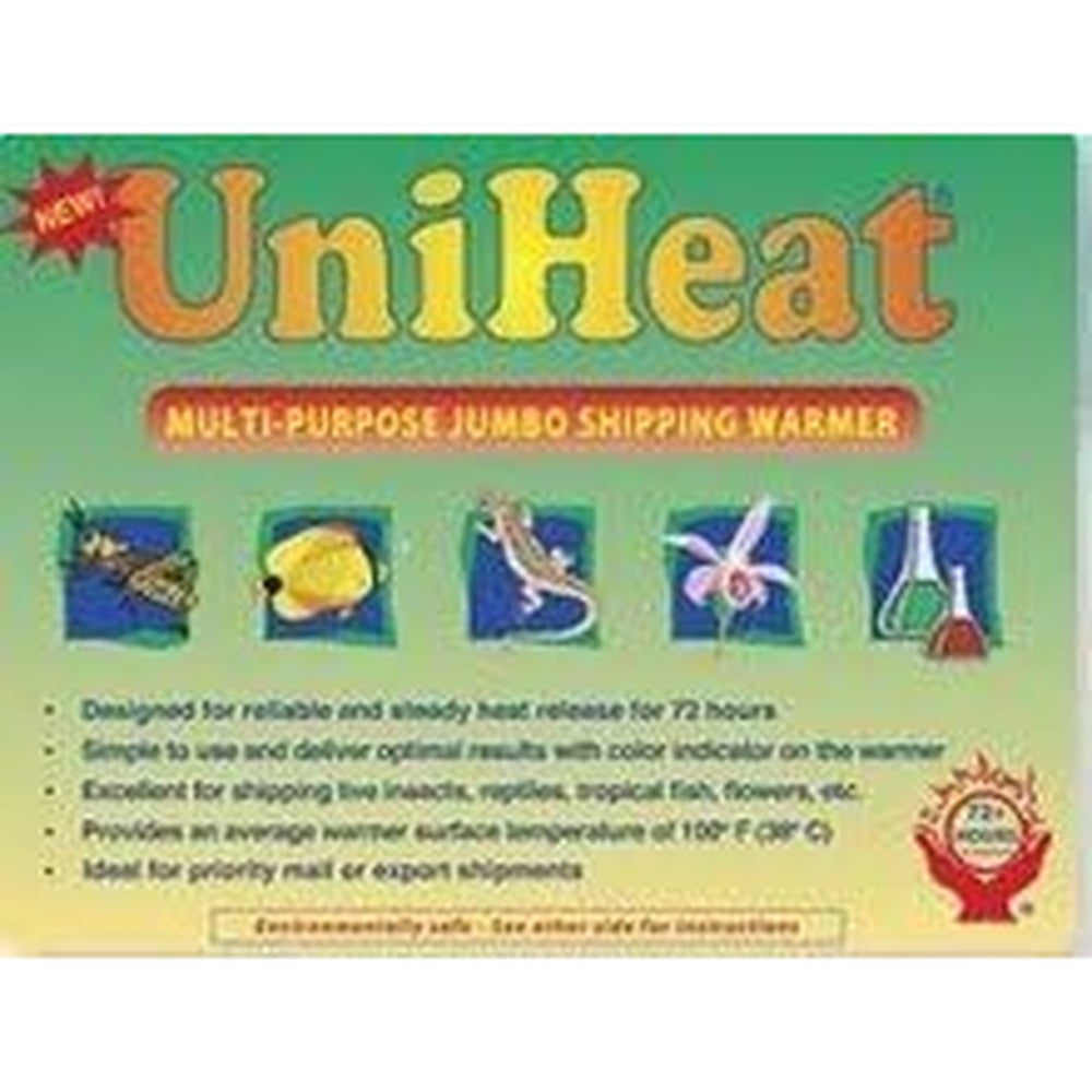 Uniheat 72-hour heat pack front view shipping warmer