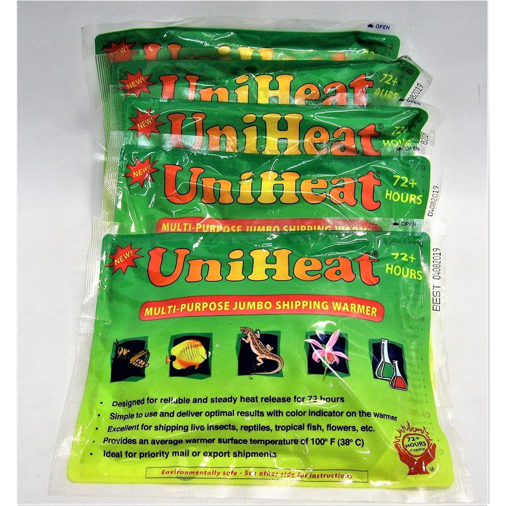 Uniheat 72 Hour Heat Pack 5 Pack front view
