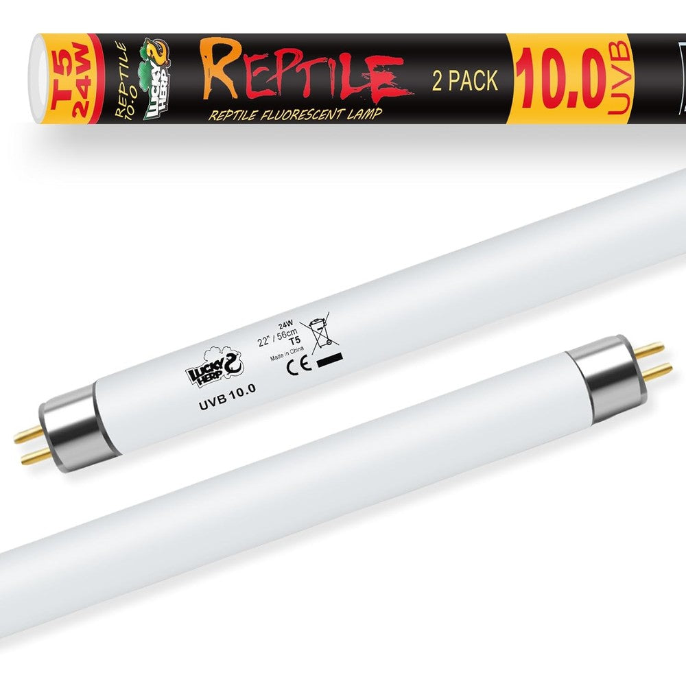 Lucky Herp reptile light front view box packaging