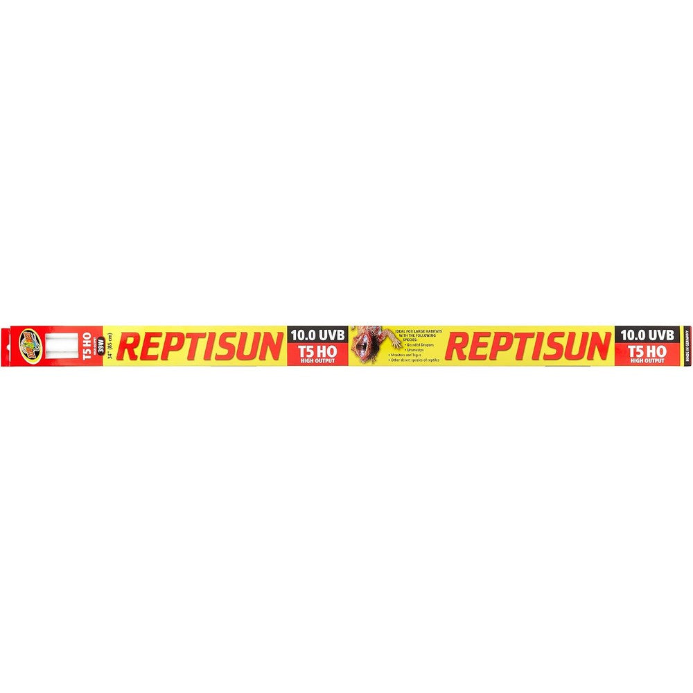 Zoo Med ReptiSun 10.0 HO T5 UVB Lamp front view lighting accessory