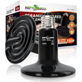 REPTI ZOO 150 Watt Ceramic Heat Emitter Reptile Night Heat Lamp Bulbs For Terrarium Tank Enclosures Standard E26 Base Two Pack - Image 1