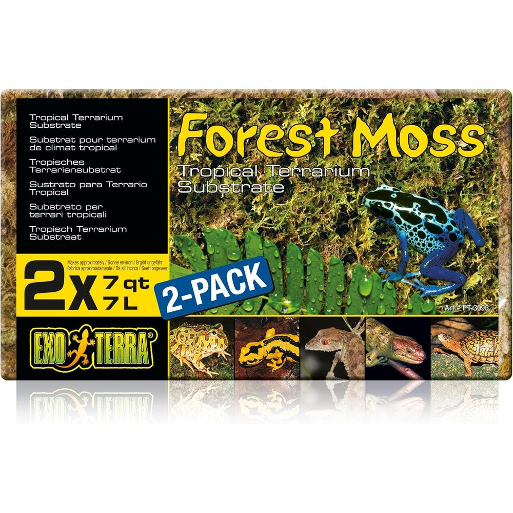 Exo Terra Forest Plume Moss front view packaging