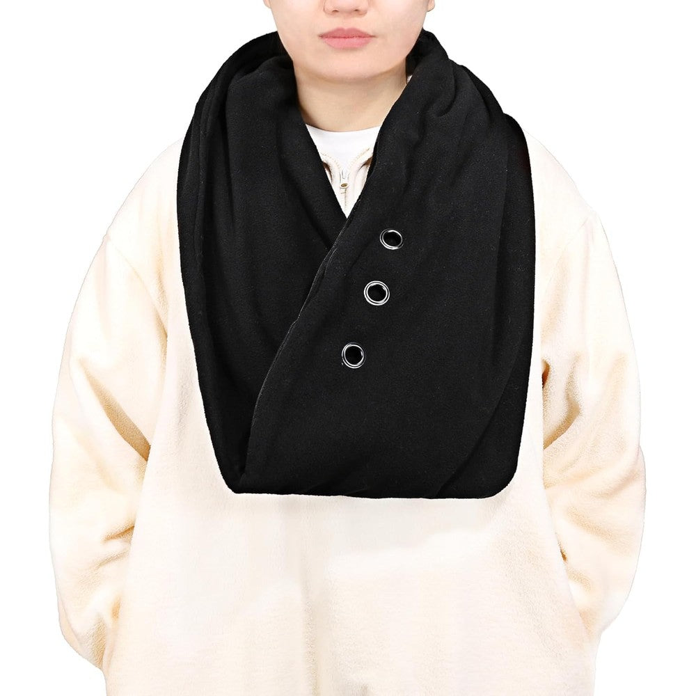 Exotic Nutrition Pet Bonding Scarf Carry Pouch For Small Animals And Pocket Pets Black