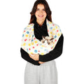 Hands-Free Cat Sling Carrier, Ultra-Soft Polar Fleece Pet Sling for Small Dogs & Cats 3-14 lbs, Machine Washable for Indoor Snuggling & Outdoor Use (Medium, Daisy)