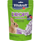 Vitakraft Drops Rabbit Treats With Wildberry Flavor Creamy Yogurt Based Snacks For Guinea Pigs And Small Animals Five Point Three Ounces Pouch