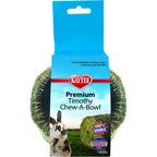 Kaytee Premium Timothy Hay Chew-A-Bowl Edible Treat And Food Dish Combination For Small Animals 7.84 Ounces 1 Count